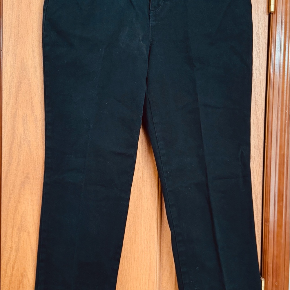 Gloria Vanderbilt Amanda Women's High Rise Jeans - Black size 10 short